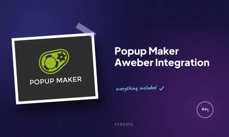 popup maker aweber integration