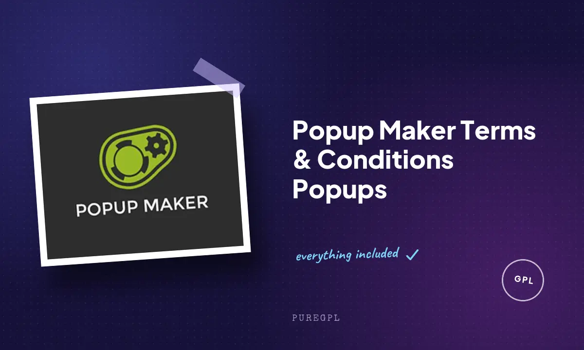 Popup Maker – Terms & Conditions Popups
