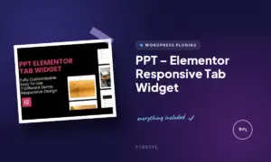 ppt elementor responsive tab widget