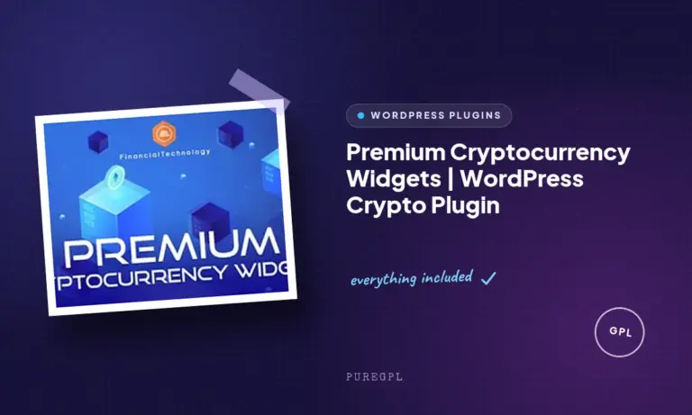 premium cryptocurrency widgets wordpress crypto plugin