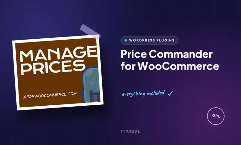 price commander for woocommerce