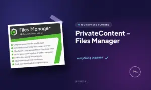 privatecontent files manager