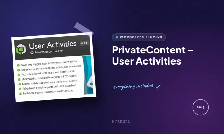 privatecontent user activities