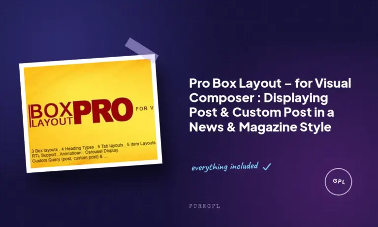 pro box layout for visual composer displaying post custom post in a news magazine style