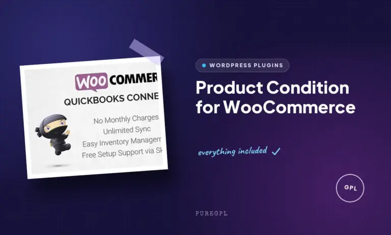 product condition for woocommerce