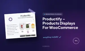 productify products displays for woocommerce
