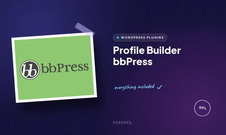 profile builder bbpress