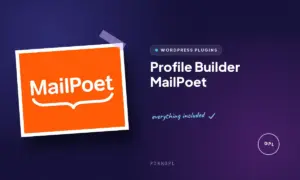 profile builder mailpoet