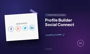 profile builder social connect