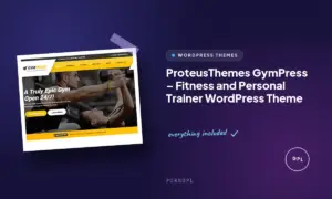 proteusthemes gympress fitness and personal trainer wordpress theme