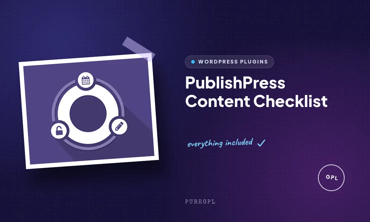 Publishpress | Content Checklist
