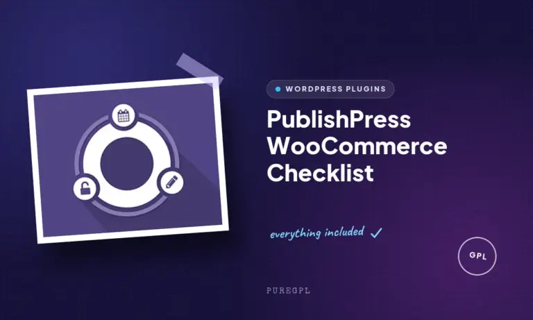 publishpress woocommerce checklist