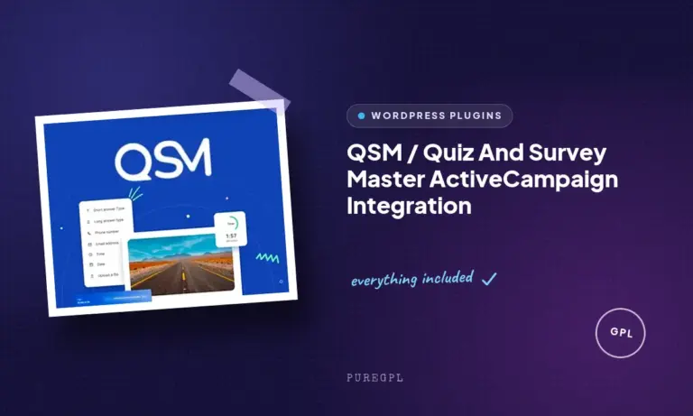 qsm quiz and survey master activecampaign integration