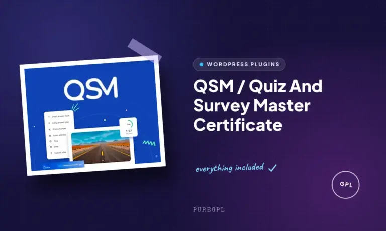 qsm quiz and survey master certificate