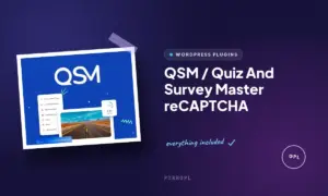 qsm quiz and survey master recaptcha
