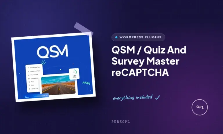 qsm quiz and survey master recaptcha
