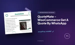 quotemate woocommerce get a quote by whatsapp