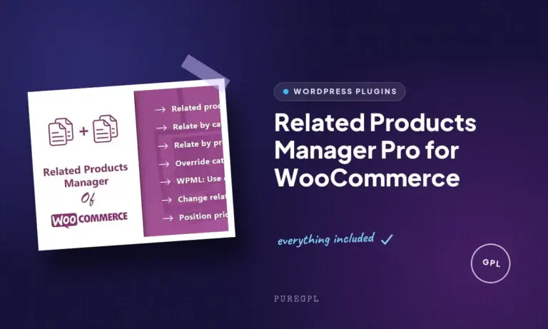 related products manager pro for woocommerce
