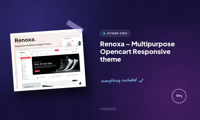 renoxa multipurpose opencart responsive theme