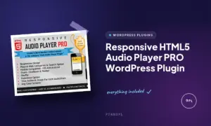 responsive html5 audio player pro wordpress plugin