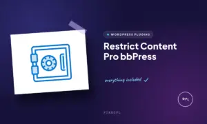 restrict content pro bbpress