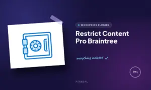restrict content pro braintree