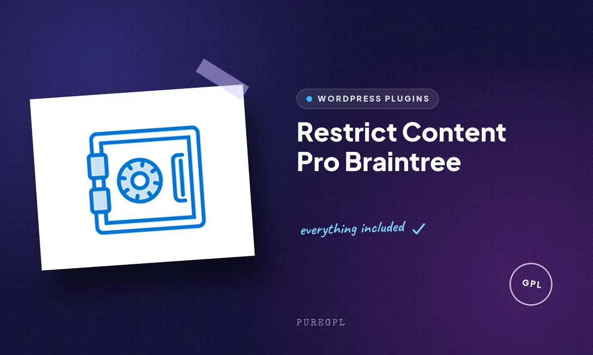 Restrict content pro | Braintree