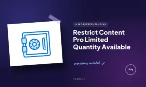restrict content pro limited quantity available
