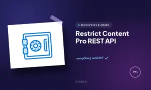 restrict content pro rest api