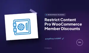 restrict content pro woocommerce member discounts