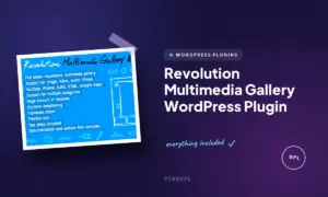 revolution multimedia gallery wordpress plugin