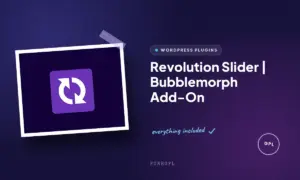 revolution slider bubblemorph add on
