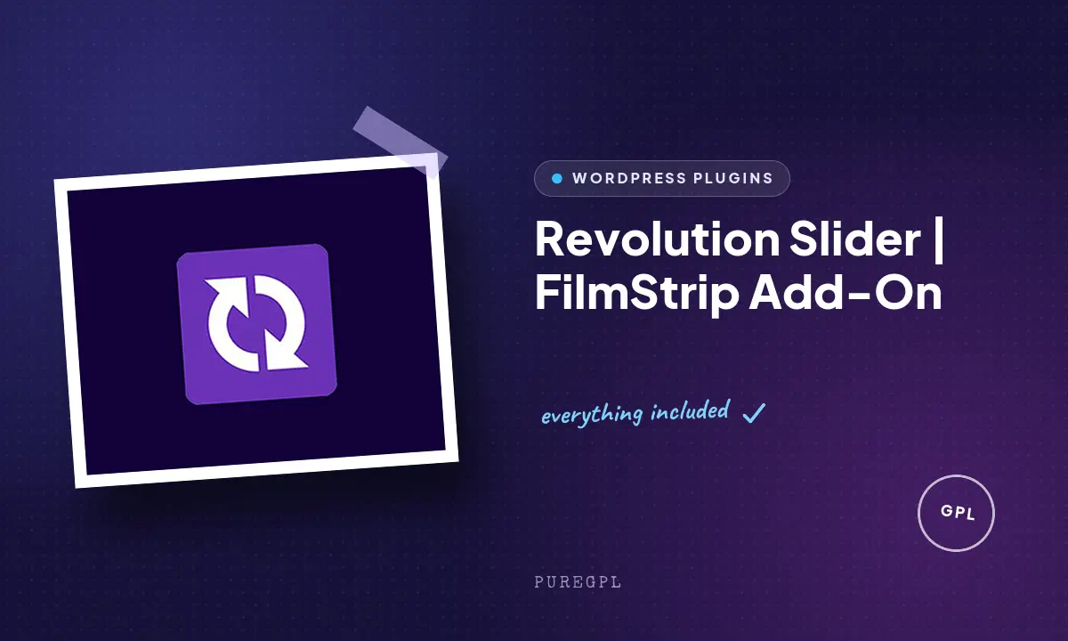 Slider Revolution | FilmStrip Add-On
