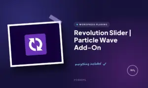 revolution slider particle wave add on