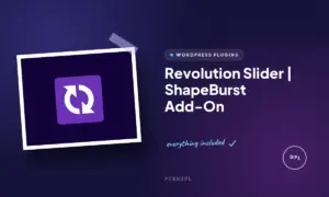 revolution slider shapeburst add on