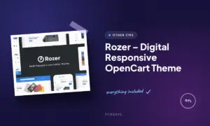 rozer digital responsive opencart theme