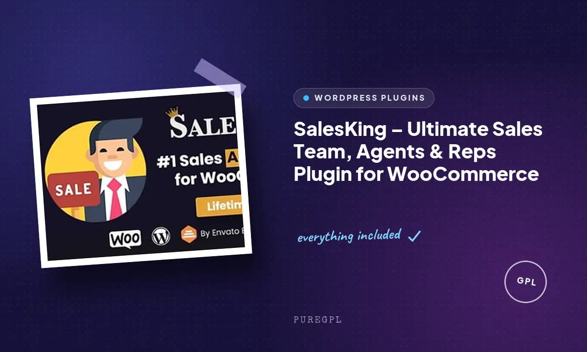 SalesKing – Ultimate Sales Team, Agents & Reps Plugin for WooCommerce
