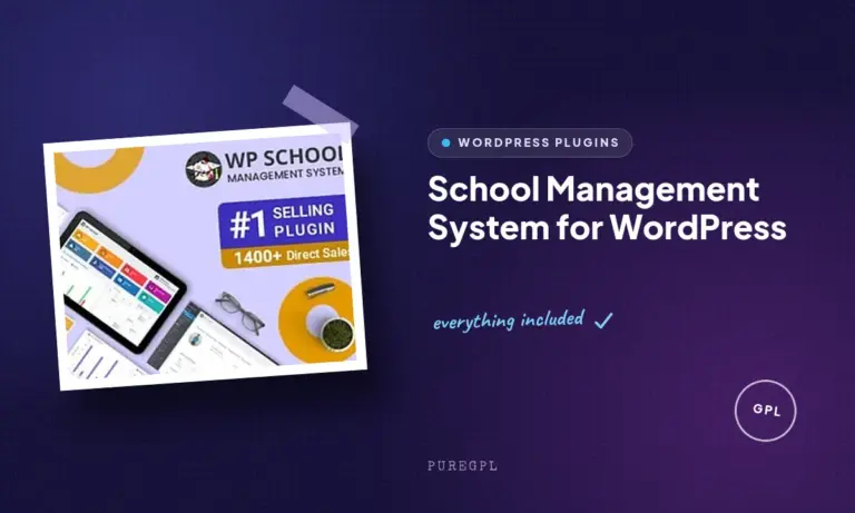 school management system for wordpress