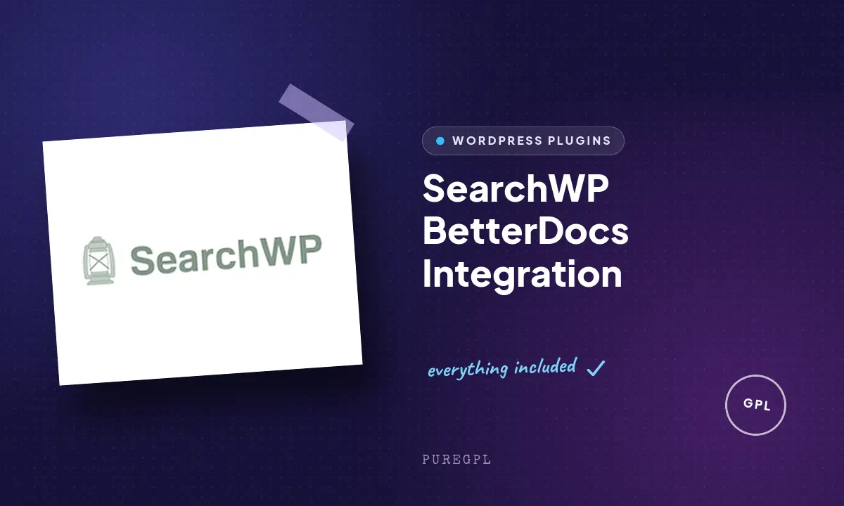 Searchwp | BetterDocs Integration