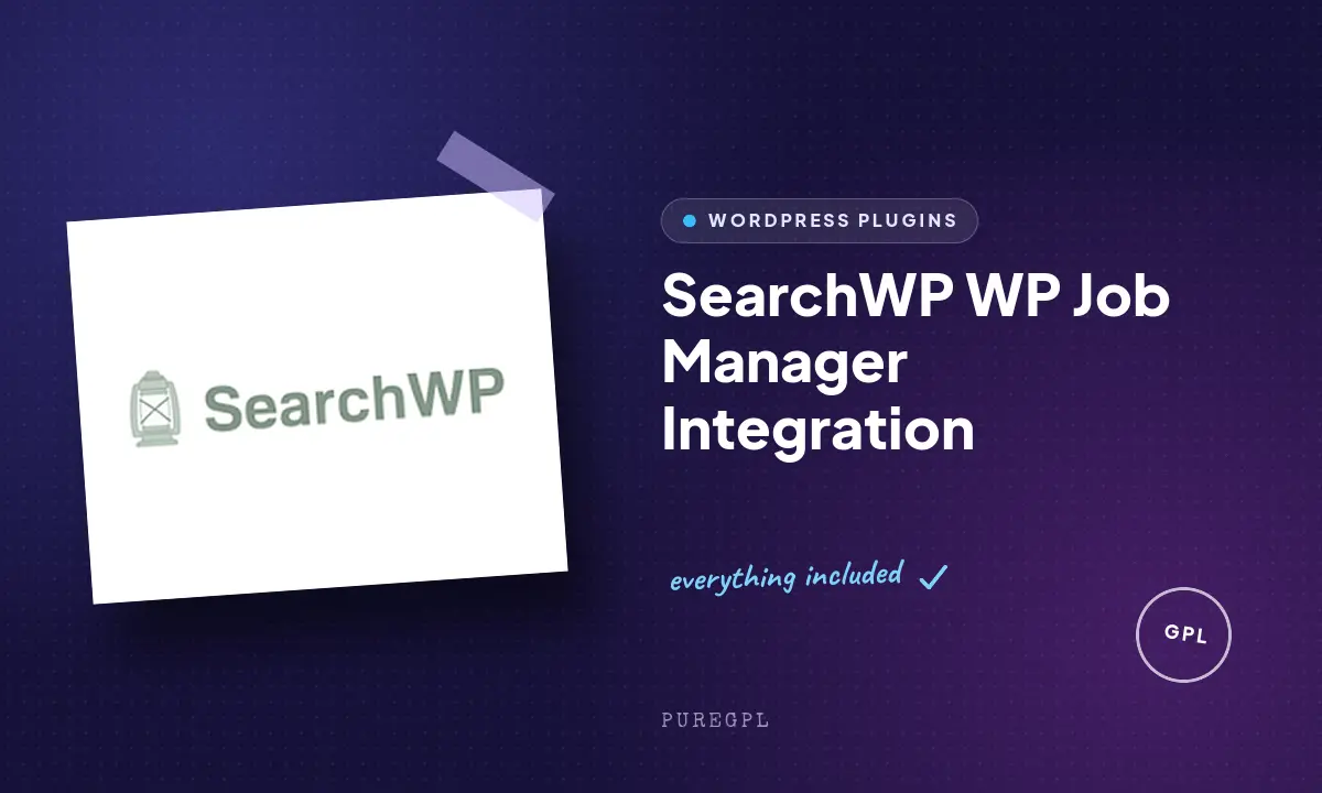SearchWP WP Job Manager Integration