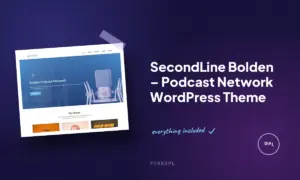 secondline bolden podcast network wordpress theme
