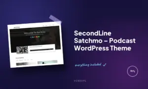 secondline satchmo podcast wordpress theme