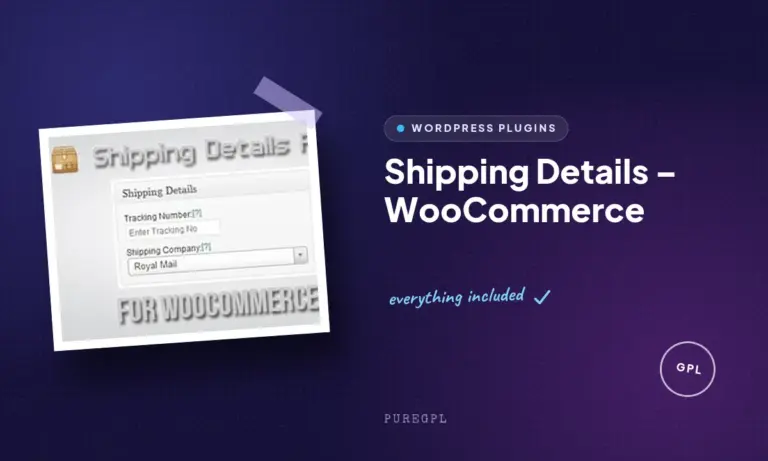 shipping details woocommerce