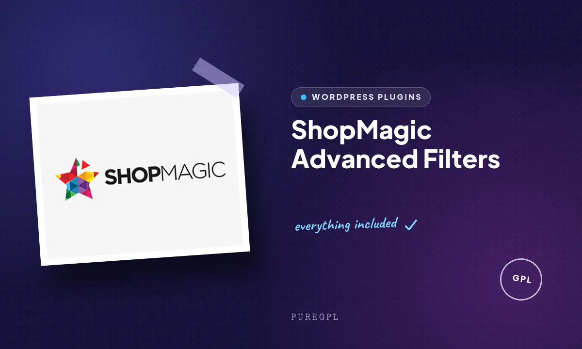 Shopmagic | Advanced Filters