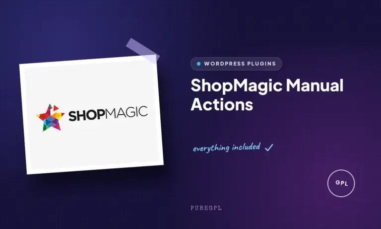 shopmagic manual actions