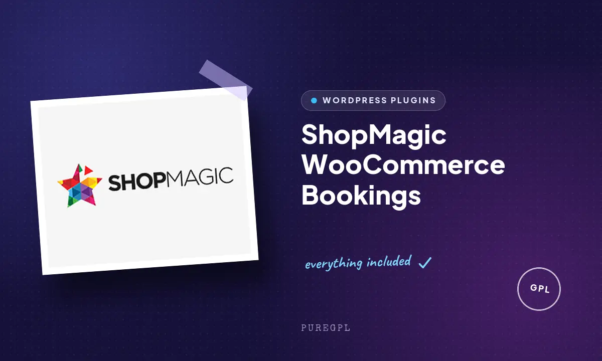 Shopmagic | WooCommerce Bookings