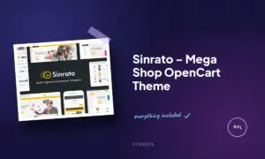 sinrato mega shop opencart theme