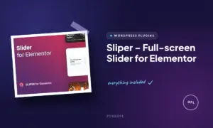 sliper full screen slider for elementor