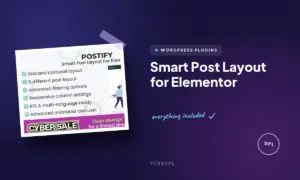 smart post layout for elementor