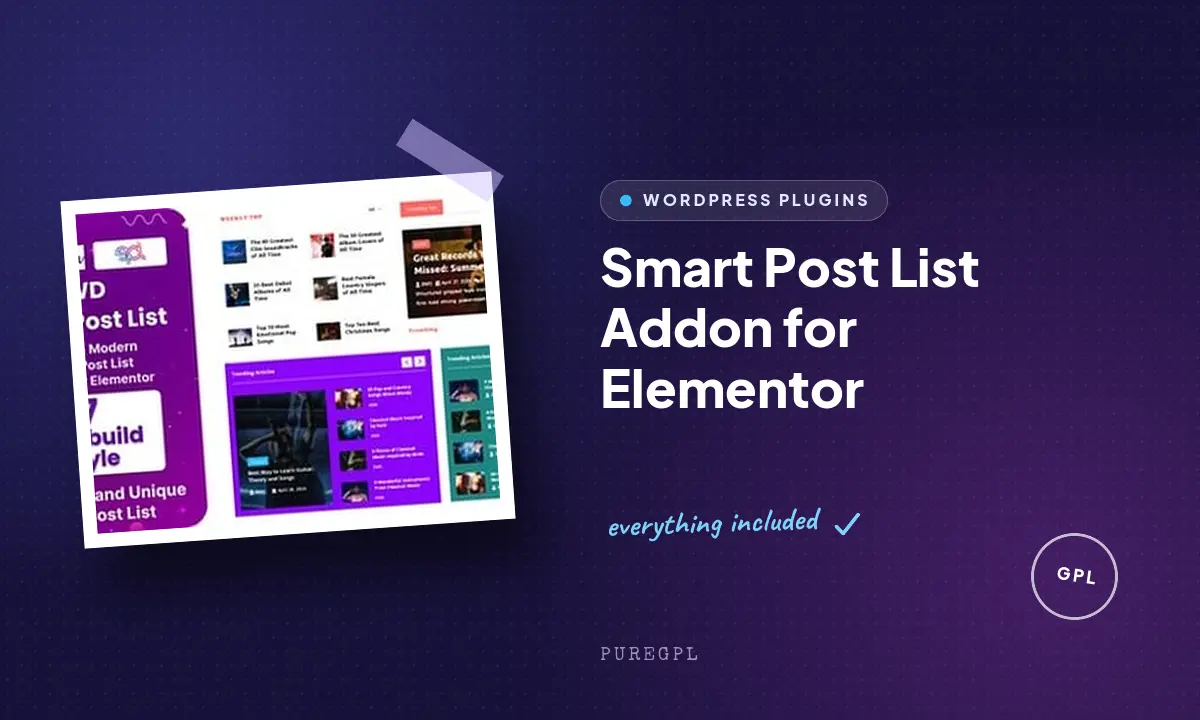 Smart Post List Addon for Elementor